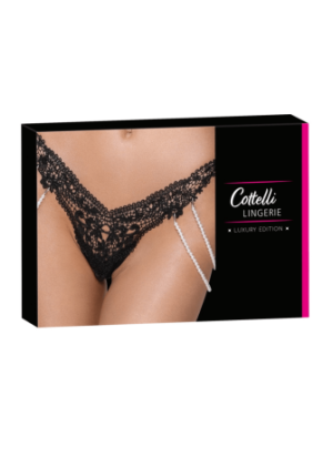 String dentelle & perles amovibles - Cottelli